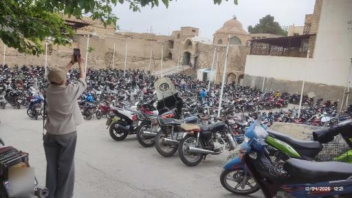 پارکینگ موتور سیکلت میدان امام خمینی