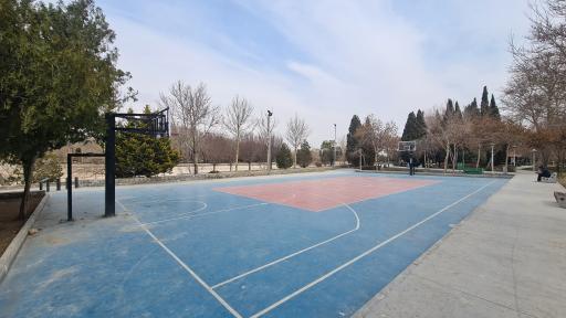 زمین بسکتبال بوستان سعدی