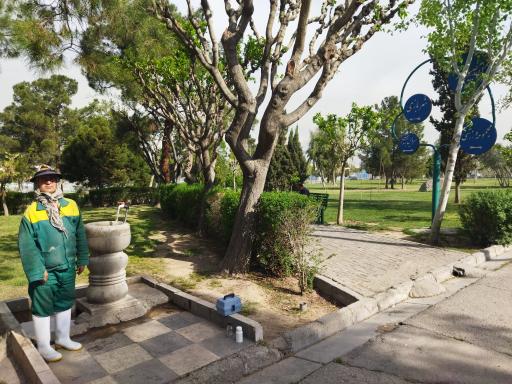 سکوی آب آشامیدنی شماره 1 بوستان خلیج فارس