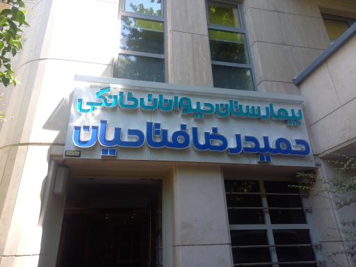 بیمارستان حیوانات خانگی حمیدرضا فتاحیان