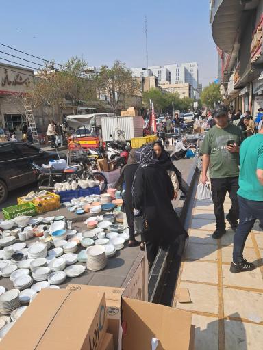 عکس 3 — بازار بلور شوش