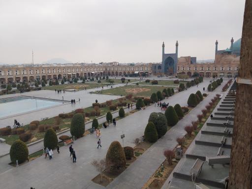 تالار تنگ بری عمارت عالی قاپو