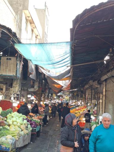 راسته میوه فروشان بازار شهرستانی