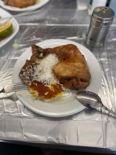 چلو گوشت حاج حسن