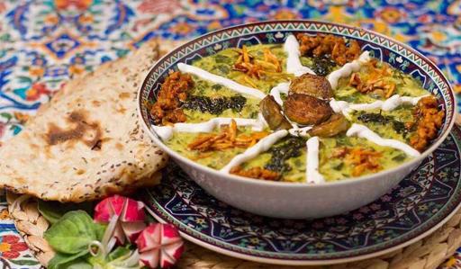 عکس 1 — آش قلمکار و حلیم فروشی رضائی