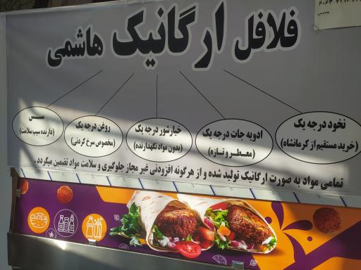 عکس 1 — فلافل ارگانیک هاشمی