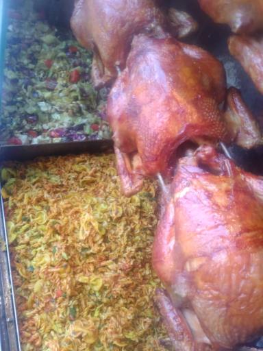 مرغ بریان چوری